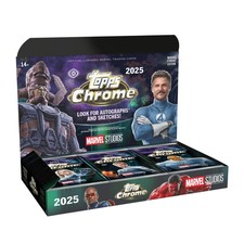 2025 Topps Marvel Studios Chrome® - Hobby Box
