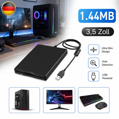 Unità floppy esterna usb 5 - unità, 3,5