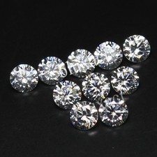 Diamante bianco tondo mm - diamante, 2,50