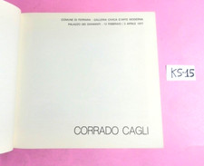 CORRADO CAGLI  -  CATALOGO