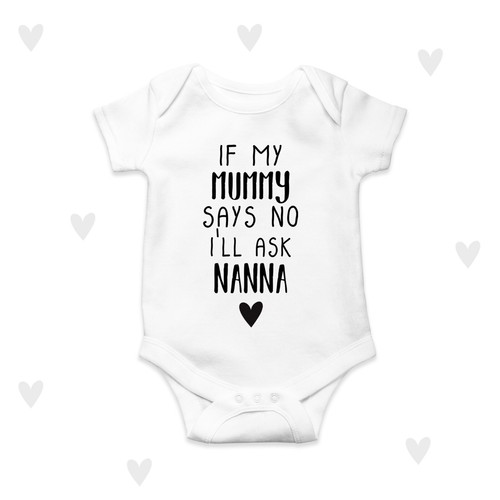 Nonna baby grow divertenti - grow,