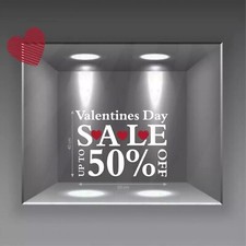 vetrofania san valentino amore