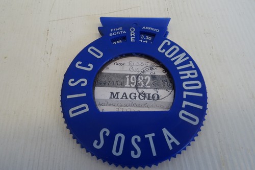 Disco orario porta bollo - , fiat