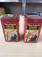 SCATOLA DI LATTA Talmone CACAO DUE VECCHI  SOLUBLE