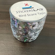 Nastro Riflettente Repellente Dissuasore Uccelli Piccioni Scaccia Volatili 45mt