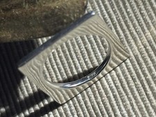 Anello Quadrato Argento 925 Taglia 14