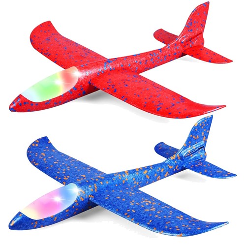 Pack led foam airplanes - 2,