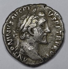 Rare Romaine Argent, Denarius Antoninus Pius, 145-161 (Concordia COS IIII)