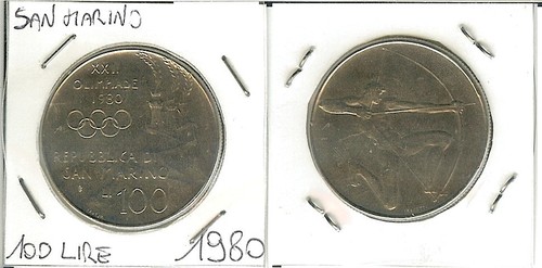 San marino 100 lire - 100, 1980