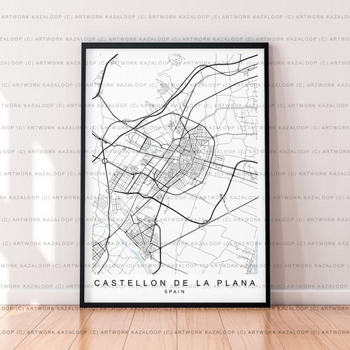Poster stampa mappa - poster,
