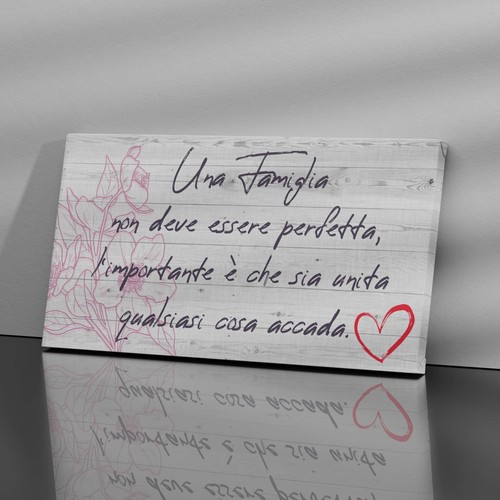 Quadro shabby chic con - con, frase