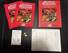 DUNGEONS & DRAGONS REGOLE BASE SET 1 - EG 1985 - Scatola rossa - ITA