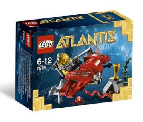 Lego atlantis 7976 moto - lego,
