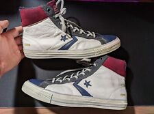 Converse Cons All Star Alte Uomo , Pelle , Bianco , Taglia EUR 44 (28,5cm) UK 10