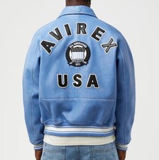 Giubbotto uomo Avirex blu