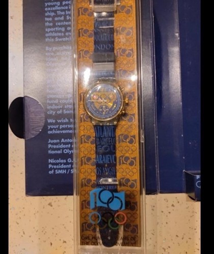 Swatch centenario olimpiadi - swatch,