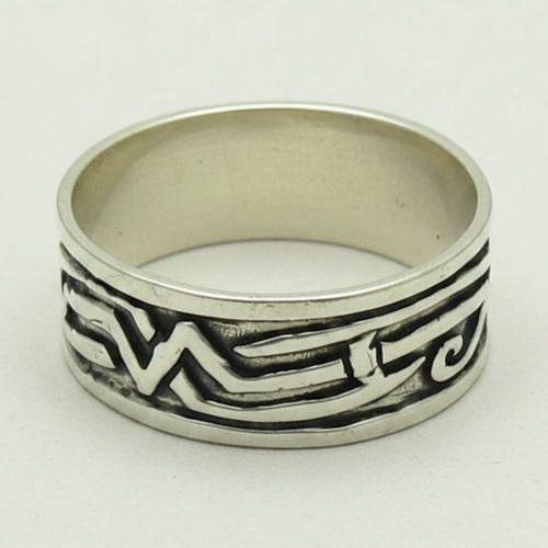 Anello argento sterling - in,