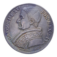 SCUDO 1834 ROMA GREGORIO XVI
