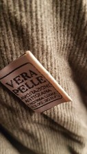 giaccone in vera pelle uomo
