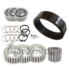 TERNA JCB - SET INGRANAGGI MOZZO COMPLETO (450/10205 450/10206 454/07401...