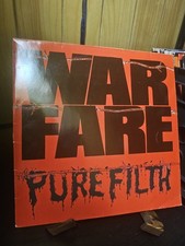 WARFARE - PURE FILTH ORG  LP RR 9815   Vinyl VG+/VG+  VENOM,TANK,RAVEN,MOTORHEAD