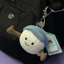 Portachiavi ciondolo borsa palline da golf sportive Jellycat Amuseables - regalo San Valentino