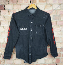 Asrv X Fitness Lupo Denim Nero