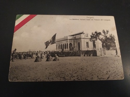 Tripoli 1912 antica cartolina - antica,