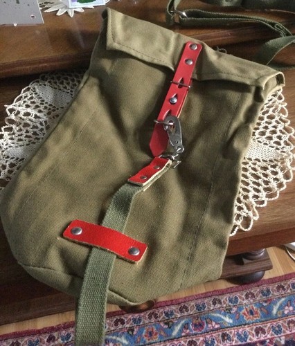 Borsa tracolla rosso oliva - borsa,