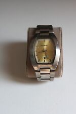 Orologio da polso AURIOL, stile FOSSIL, quadrante dorato, mov. quarzo usato