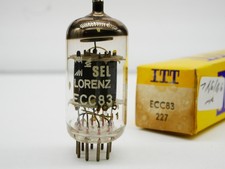 1 x SEL Lorenz DB ECC83 50th 12AX7 CV4004 NUOVO in scatola testato tubo