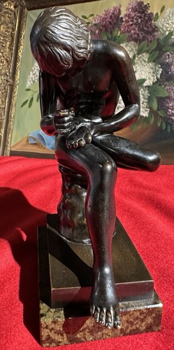 Statua bronzo - in,