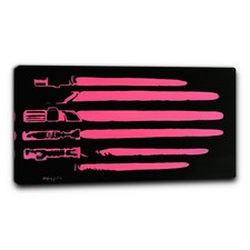 NerdArt quadro Light sabers