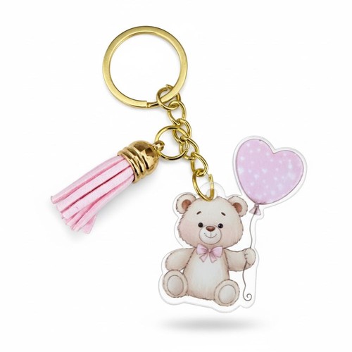 12x portachiavi orsetto cuore - 12x,