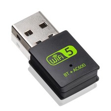 RUIZHI USB WIFI, Adattatore Per PC 600mbps Dual Band 2.4G/5.8GHz, Bluetooth 4.2 