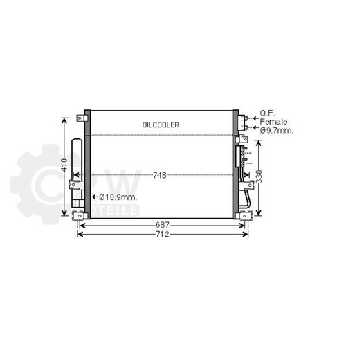 Condensatore climatizzatore - condensatore,