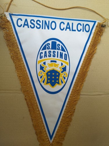 Gagliardetto calcio cassino - calcio,