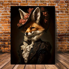 Quadro Vintage Regal Fox Vixen
