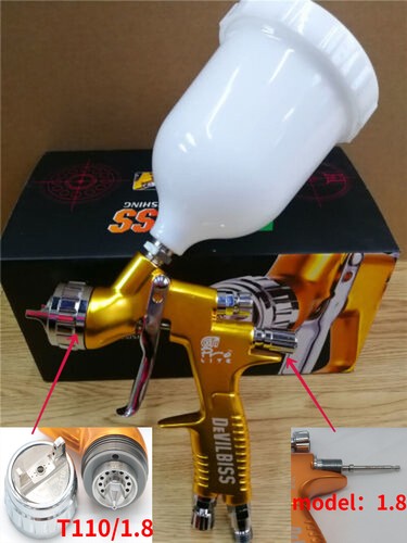 For devilbiss gti lite - lite, 1.8mm