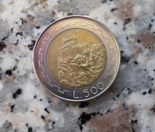 MONETA DA 500 LIRE DI SAN MARINO DEL 1988 In fior di  conio mai circolate -