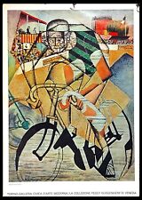 1970ca * Manifesto, Poster Arte "Jean Metzinger, Velodromo - Paris - Roubaix" It