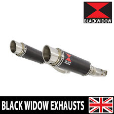 Z1000 Z1000SX 10-19 4-2 + Borse Silenziatori di Scarico Fibra di Carbonio Tondo 230CR