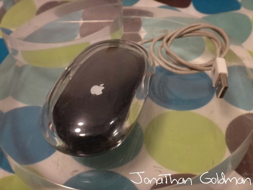 Apple pro mouse graphite - apple, black