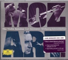 Mozart: Sonate Per Violino / Wolfgang Schneiderhan, Carl SeemannVon Karajan - CD