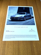 MASERATI GHIBLI 2020 AUTO AD PUBBLICITA