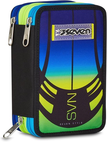 Seven astuccio scuola zip - astuccio, 3