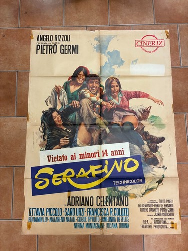 Serafino manifesto germi - serafino, 2f