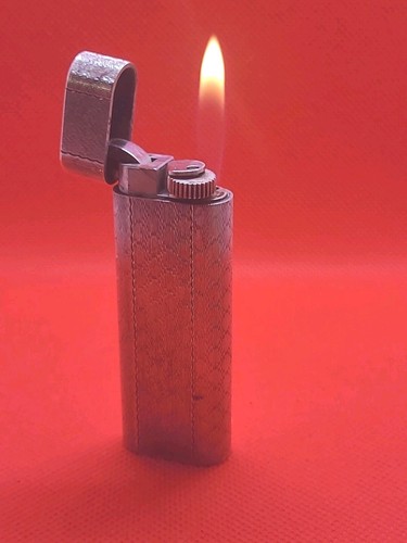 Briquet cartier argenté - briquet,