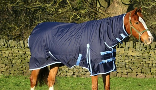 Tappeto horse winter - navy, 200