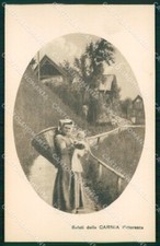 Udine Carnia Costumi cartolina